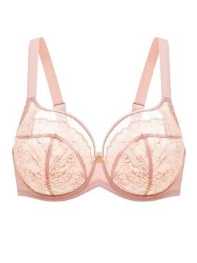 Understance 34K US 34H UK Anya light pink bra